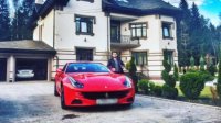 "Toyuq kralı"nın oğlu Kazım "Ferrari"ni saatda 245-lə sürdü - VİDEO