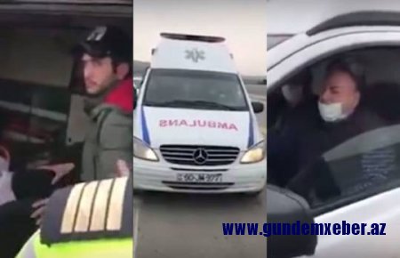 Təcili yardım maşını ilə sərnişin daşıyan şəxs işdən çıxarıldı - RƏSMİ