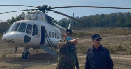 Kəmaləddin Heydərov Qəbələdə yanğın baş vermiş ərazilərə gedib - Foto, Video