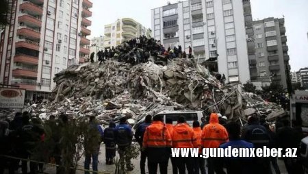 Türkiyədə dörd Rusiya vətəndaşı olan ailə dağıntılar altındadır