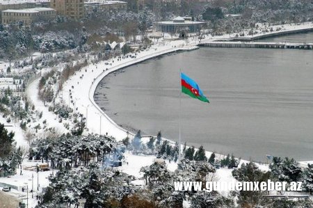 Sabah Bakıda qar yağacaq
