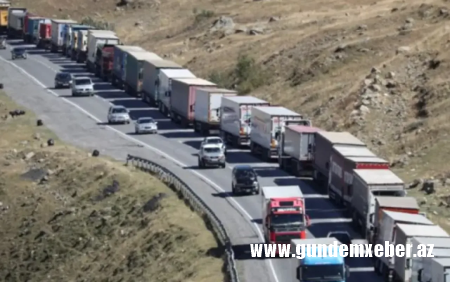 Erməni konyakı yenə sərhəddə ilişib qaldı