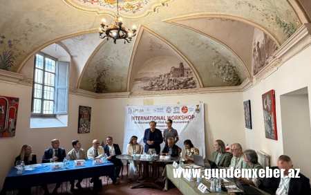 İtaliyada Azərbaycanın qədim qayaüstü sənət irsi tanıdılıb