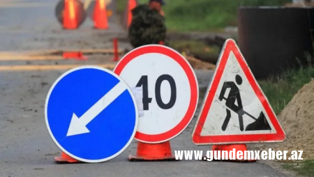 Bakıda daha bir küçədə hərəkət məhdudlaşdırılır
