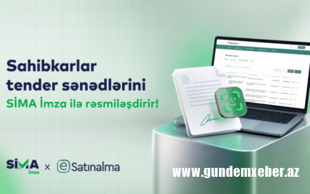 Sahibkarlar “Etender.gov.az” portalında sənədləri “SİMA İmza” imzalayacaq