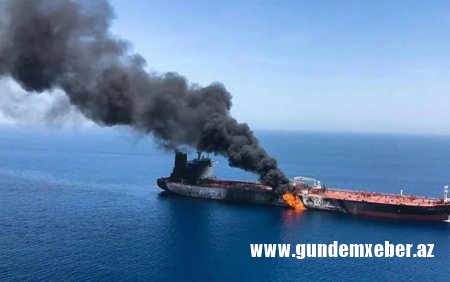 Hörmüz boğazında partlayış - SEPAH bəyanat yaydı