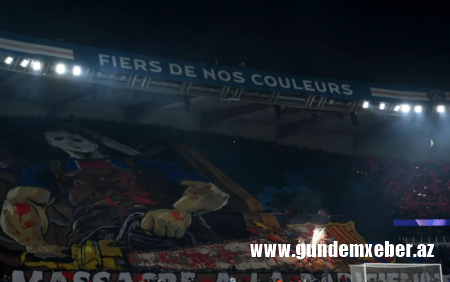 “Barselona” fransalı azarkeşlərin açdığı bannerə görə UEFA-ya şikayət etmək istəyir